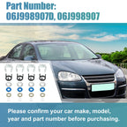 Set of 4 Fuel Injector Seal O-Ring Kit 06H998907A for Volkswagen Audi 