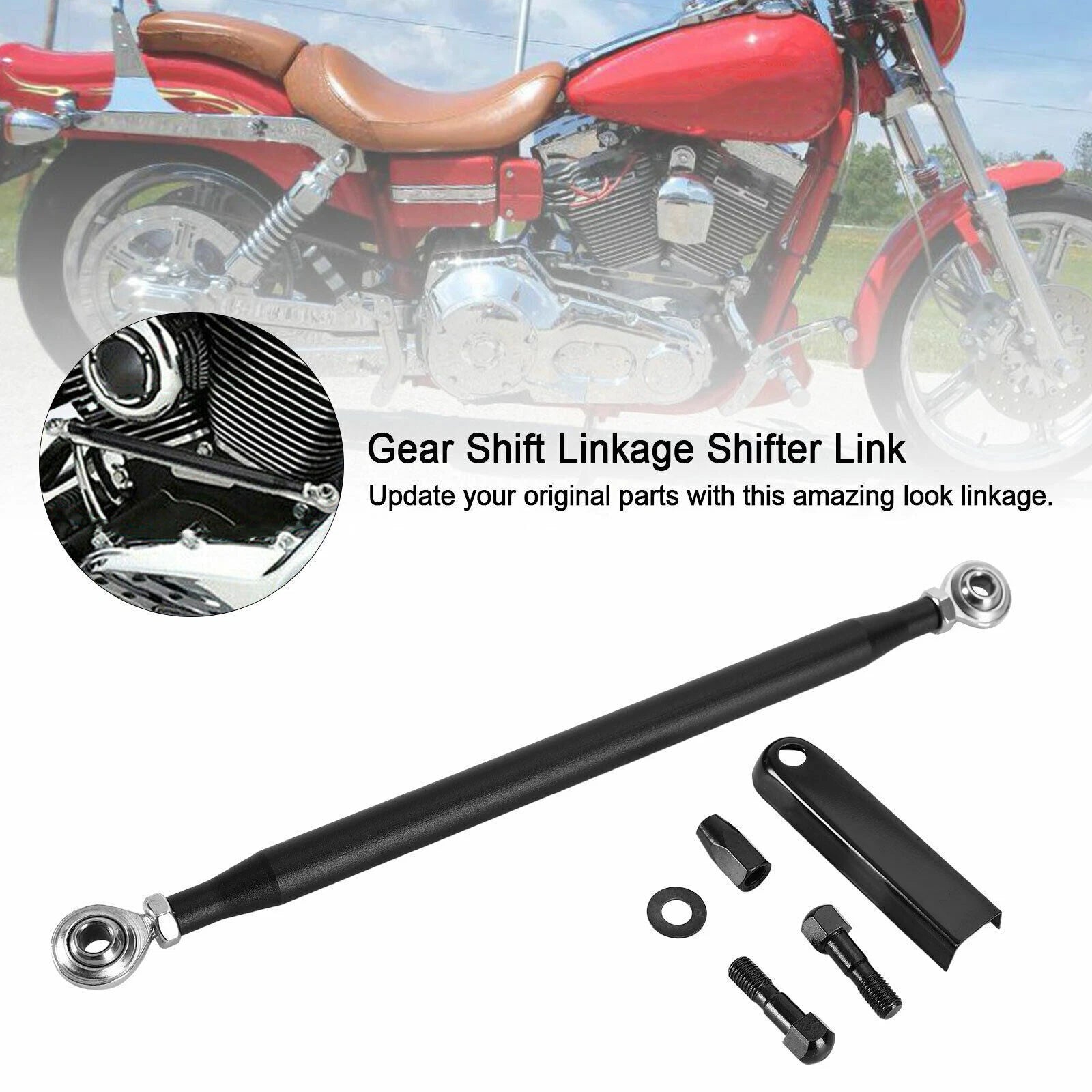 Gear Shift Linkage Shifter for Harley Touring Electra Softail Road Glide (T9)