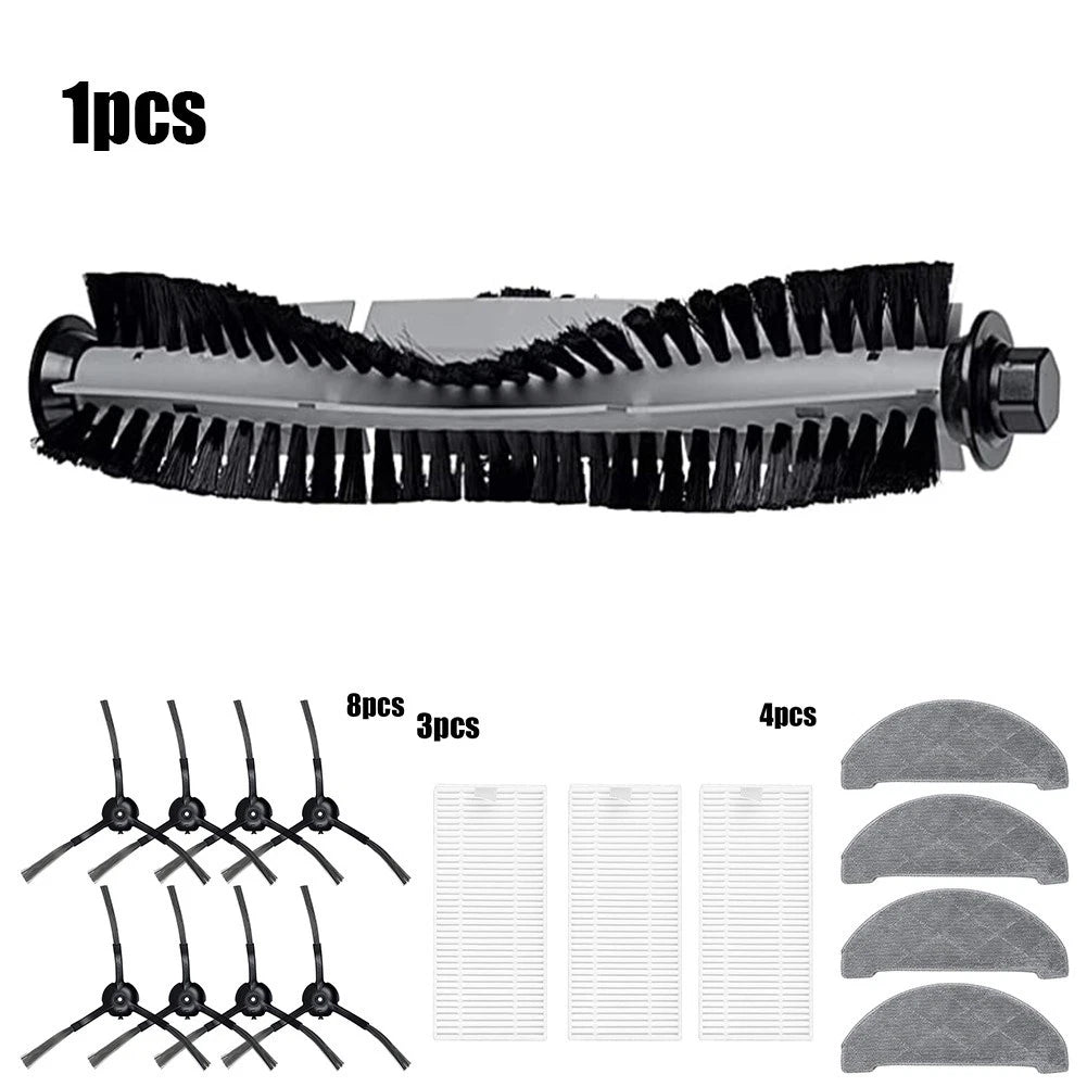 Vacuum Cleaner Accessories Set of 4 Filters & Side Brushes for Robotic Vacuum