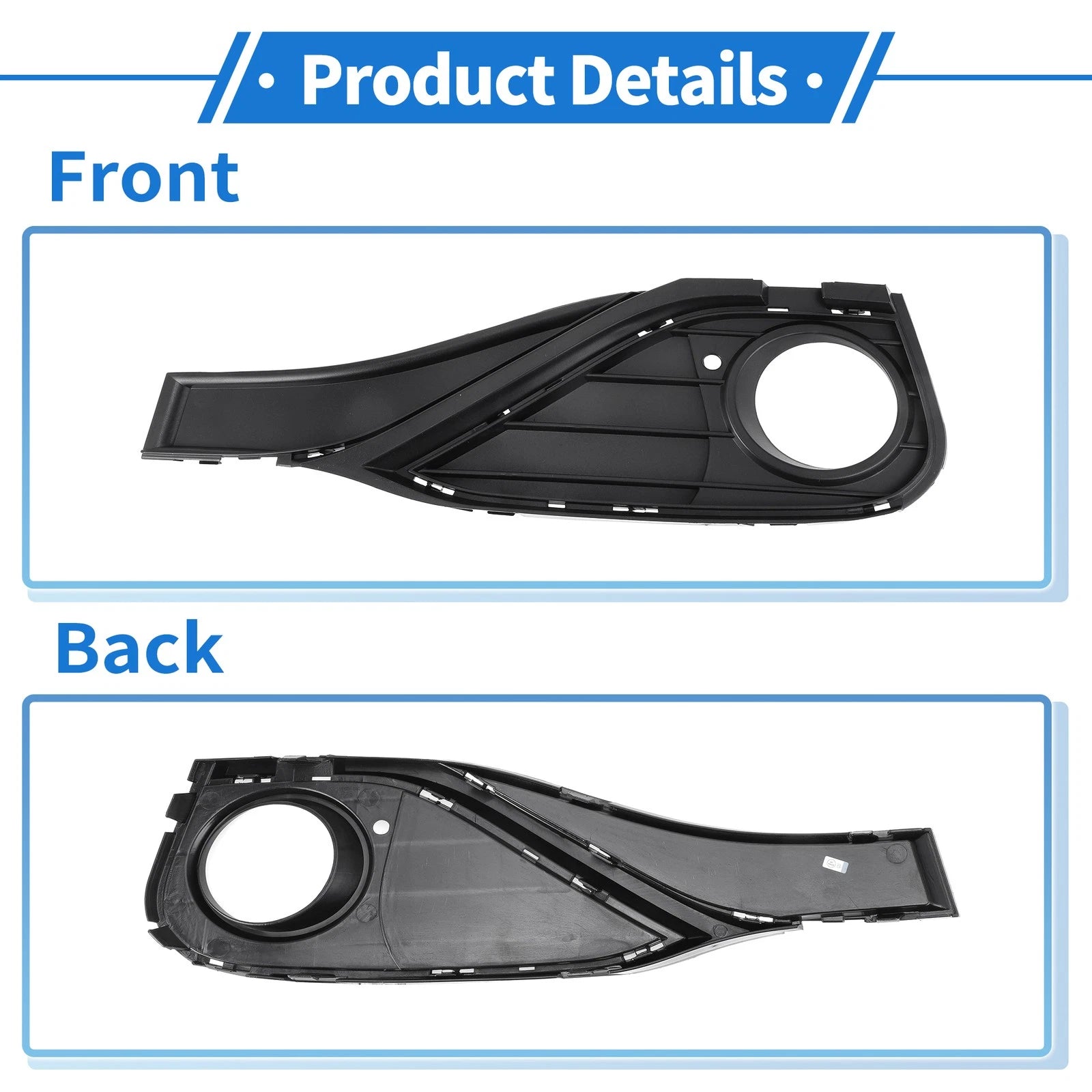 1 Pc Fog Light Grill for BMW 4 Series (2013–2016) No. 51117294833