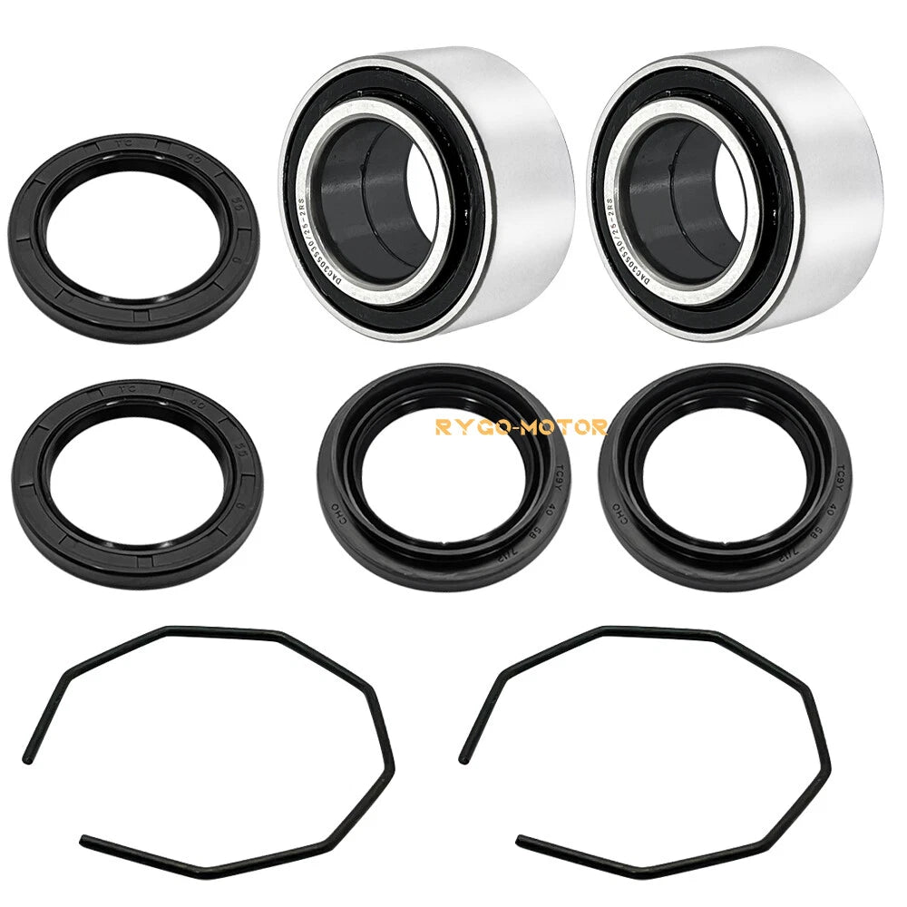 Front Rear Wheel Hub Bearings & Seals Kit for Arctic Cat 250 300 400 500 (1998–2004)