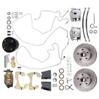 Front Brake Disc Conversion Kit for Chevrolet (1959–1964) w/ Master Cylinder