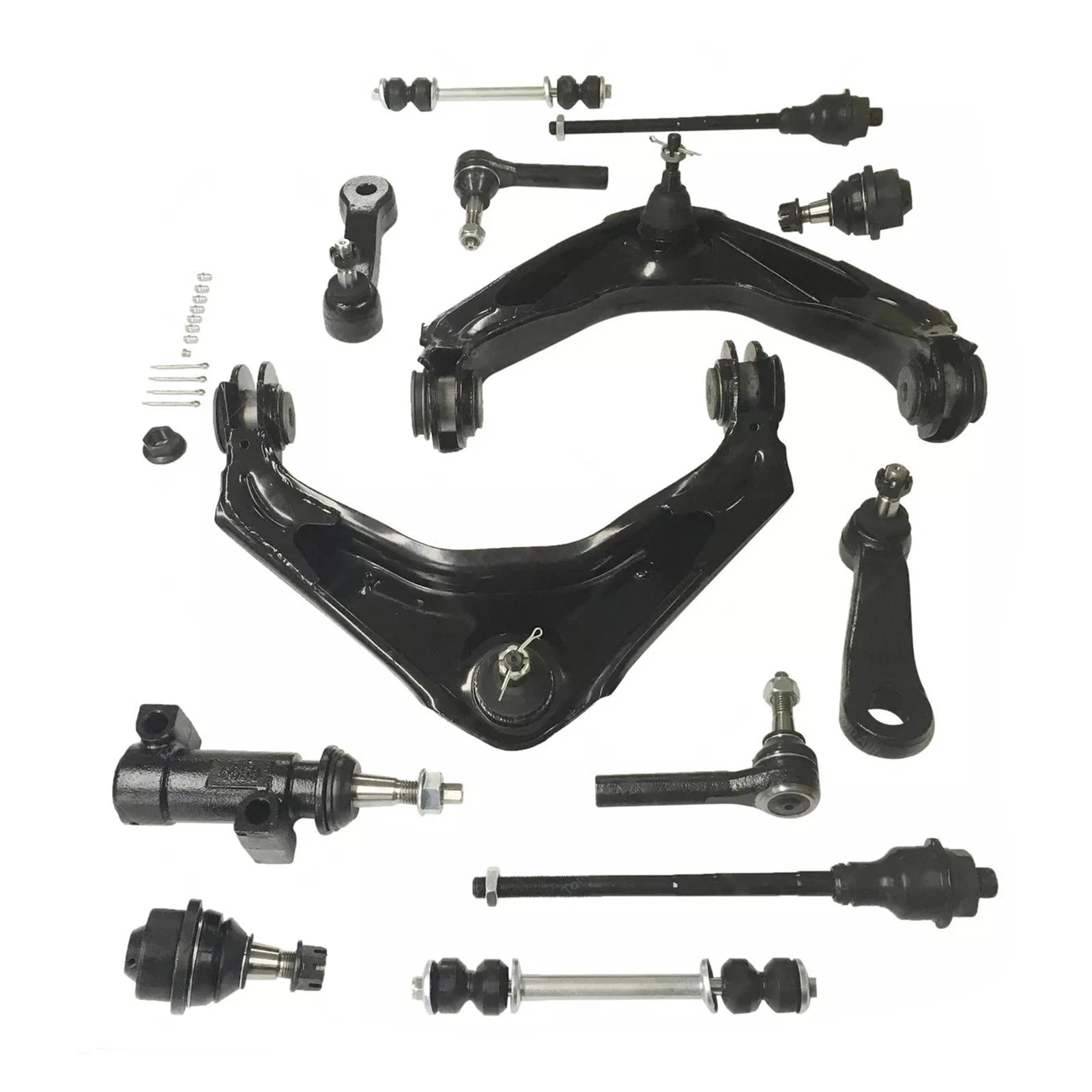 Front Wheel Bearing Hub Control Arm for Chevy GMC Silverado Sierra (2001–2007)
