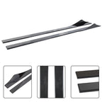 75" Carbon Style Side Skirt Extension for Chevy C5 Corvette (1997–2004)