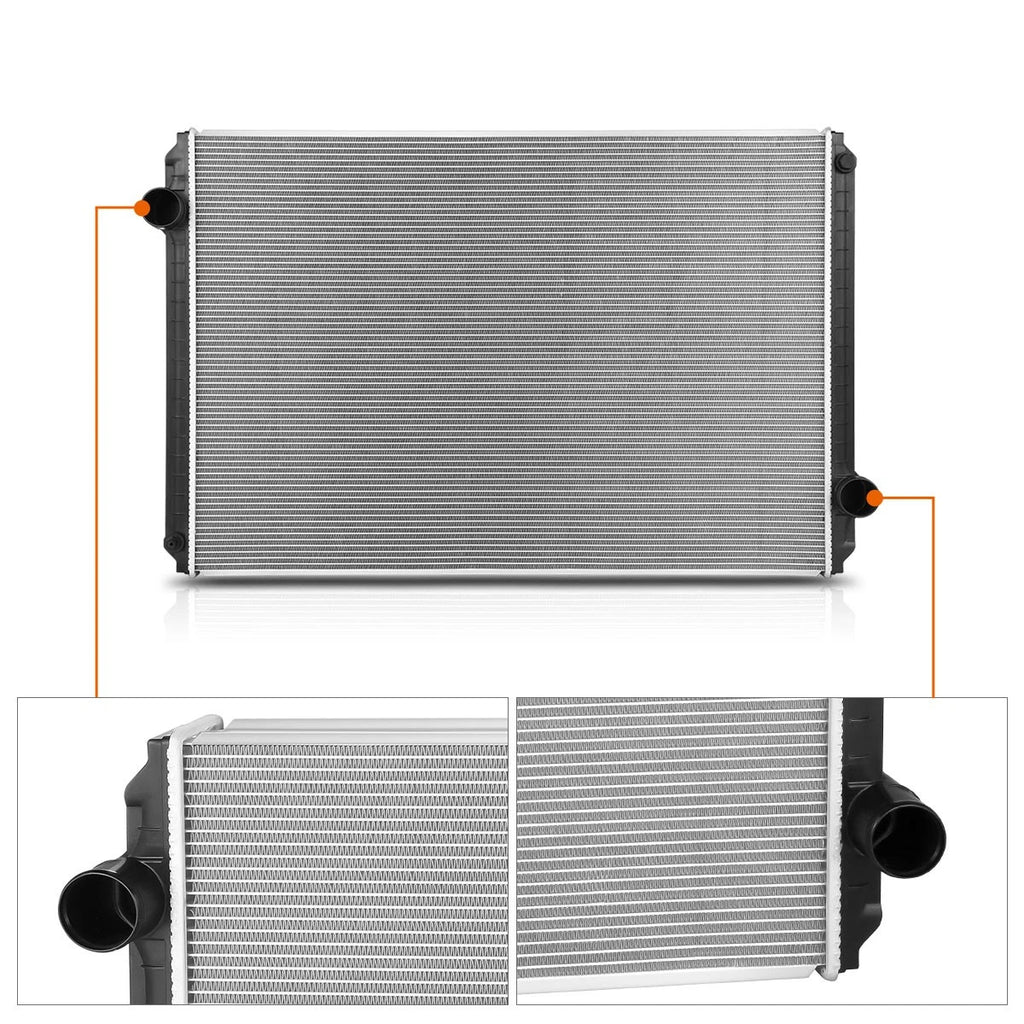 Aluminum Core 2-Row Cooling Radiator for International 2554/7600/9200i (1994–2007)
