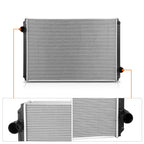 Aluminum Core 2-Row Cooling Radiator for International 2554/7600/9200i (1994–2007)