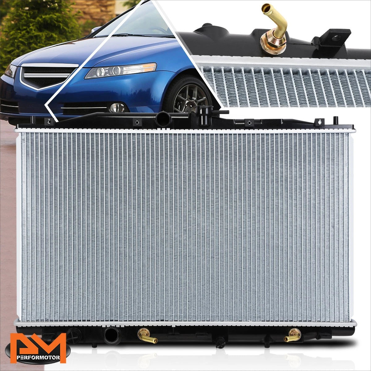Aluminum Core Radiator for Acura TSX (2004–2005) DPI-2680