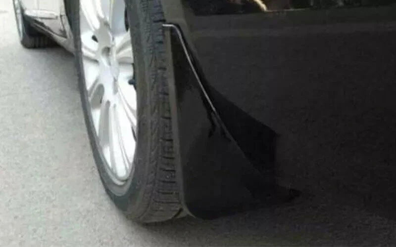 Glossy Black Mud Flaps for Cadillac CT6 (2016–2022)