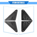 1 Pair Side Rear View Mirror Corner Triangle Trim for Toyota Corolla (2020–2021)