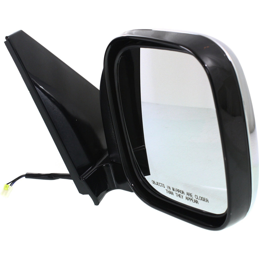 Power Mirror for Mitsubishi Montero (2001–2006) Right Heated Chrome Manual Folding