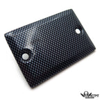 Chrome Brake Fluid Reservoir Cap Cover for Kawasaki ZX12R (2000–2005), Ninja 650R (2006–2010)