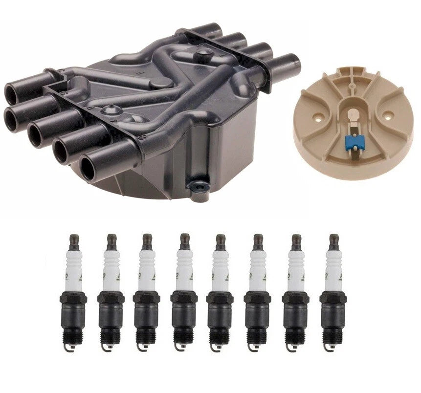 Distributor Rotor Cap & Spark Plugs Kit ACDelco for Chevy GMC
