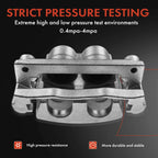 Set of 6 Front Brake Calipers & Pads for Chevy Traverse (2009–2017)