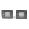 2X CAN-bus LED License Plate Lights for Mercedes GL GLK GLA GLC GLE Class (2010–2023)
