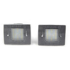 2X CAN-bus LED License Plate Lights for Mercedes GL GLK GLA GLC GLE Class (2010–2023)