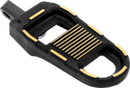 Adjustable Foot Pegs for Drag Specialties (Black/Gold)