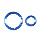 Blue Multimedia Knob Ring for Alfa Romeo Giulia Stelvio (2020-2021)