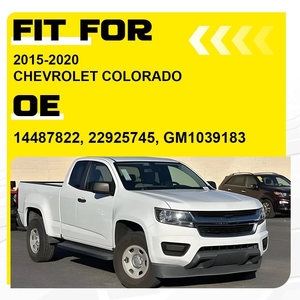 Passenger Side Front Bumper Fog Light Cover for Chevrolet Colorado (2015–2020)