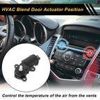 HVAC Heater Blend Door Actuator for Buick LaCrosse (2005–2009) No. 15844095/10308595