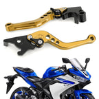 Brake Clutch Levers for Yamaha YZF R3 R25 MT 25 (2015–2017) Gold