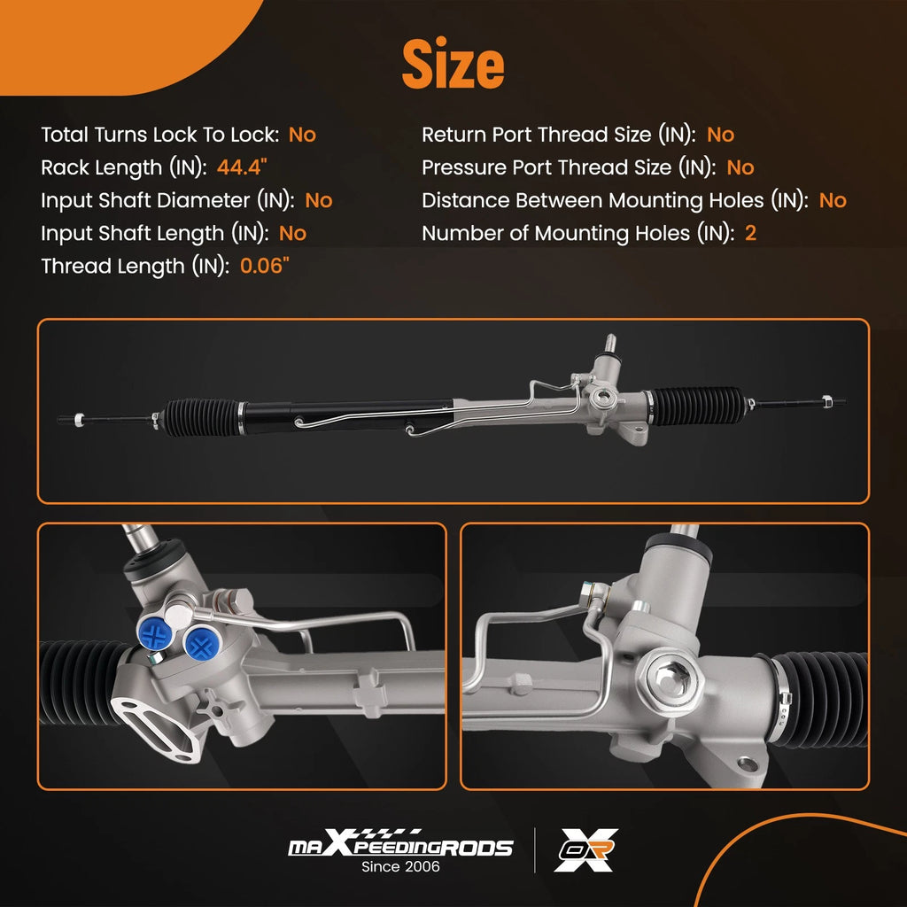 Power Steering Rack & Pinion Assy for Pontiac G8 (2008–2009) V6 V8