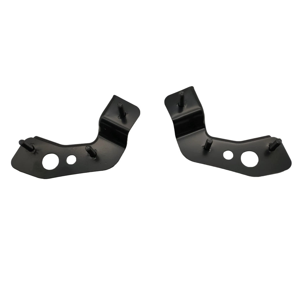 2X Front Steel Bumper Bracket Set for Ford Mustang V8 (2005–2014) 5R3Z17E857AA