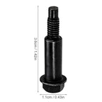 Set of 4 Black Mower Cover Screws for Troy-Bilt 450E Series, TB110 (2010–2023)