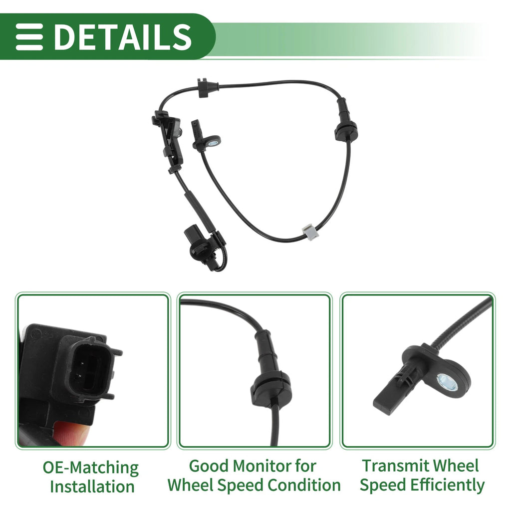 ABS Wheel Speed Sensor No. 57455TVAA03 for Honda Accord (2018–2021)