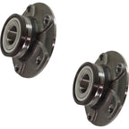 Set of 2 Wheel Hubs for Dodge Dart (2013–2016) Rear Left & Right 5 Lug