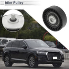 Drive Belt Idler Pulley for Audi A6 (2018–2024) No. 06M260938E Black 1 Pc