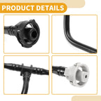 Cooling System Overflow Hose for Audi Q5 2.0L (2016–2024) No. 80A121081S/80A121164F