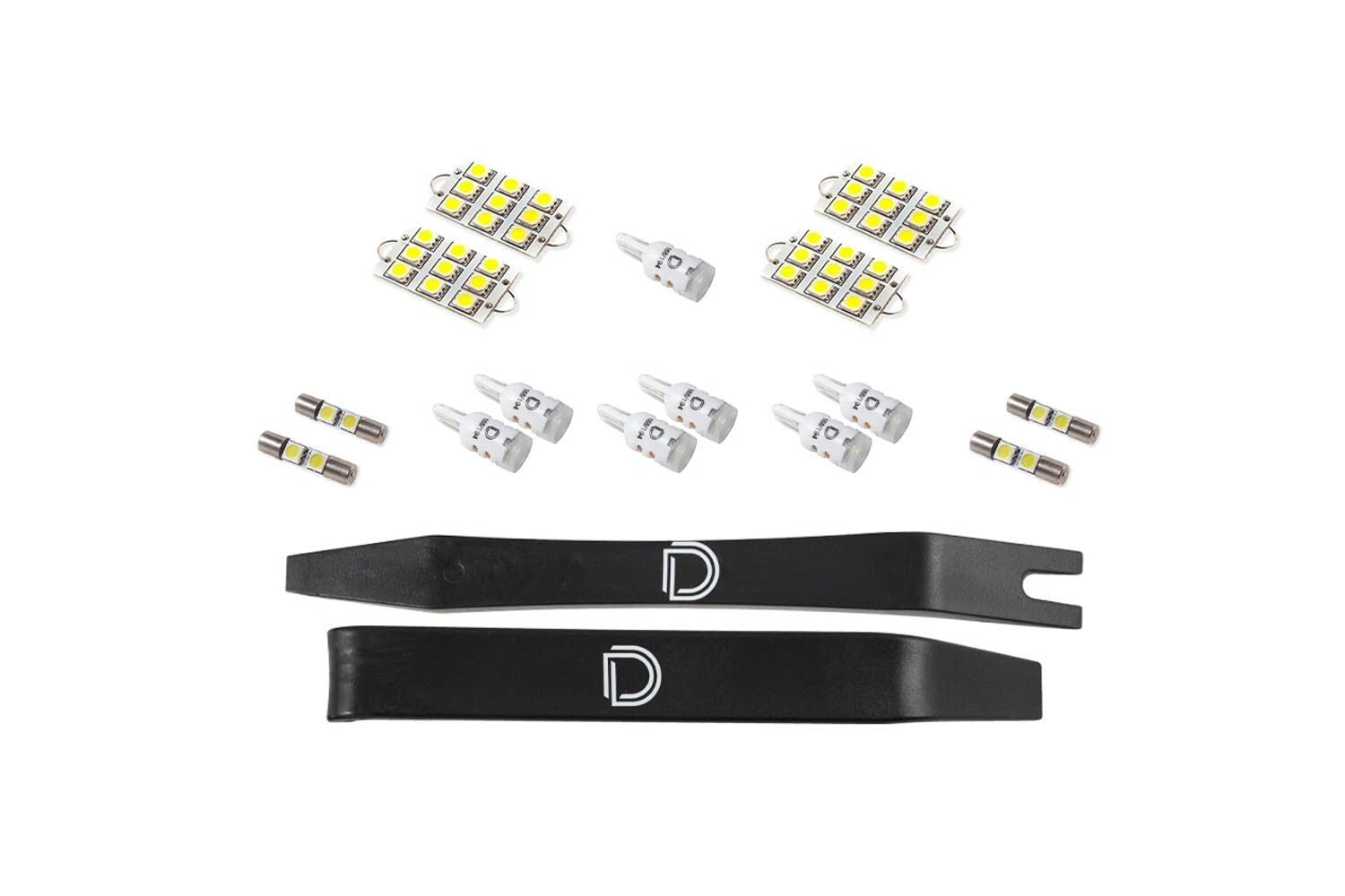 Interior LED Kit Cool White Stage 1 for Dodge Charger (2011–2023)
