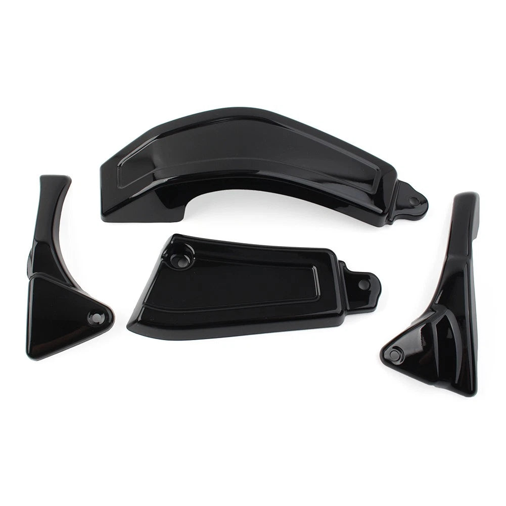 Set of 4 Frame Covers for Suzuki Boulevard M109 M109R (2006–2023) Gloss Black