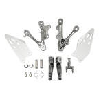 Driver Footpegs Bracket Kit for Kawasaki Ninja ZX6R (2019–2025)