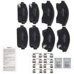 8pcs Ceramic Brake Pads Set for Buick Encore (2013–2017), Verano (2012–2017)