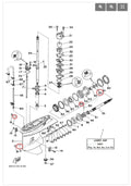 Propeller Shaft Seal Kit for Yamaha 75-90HP (93101-25M03, 91490-40030)