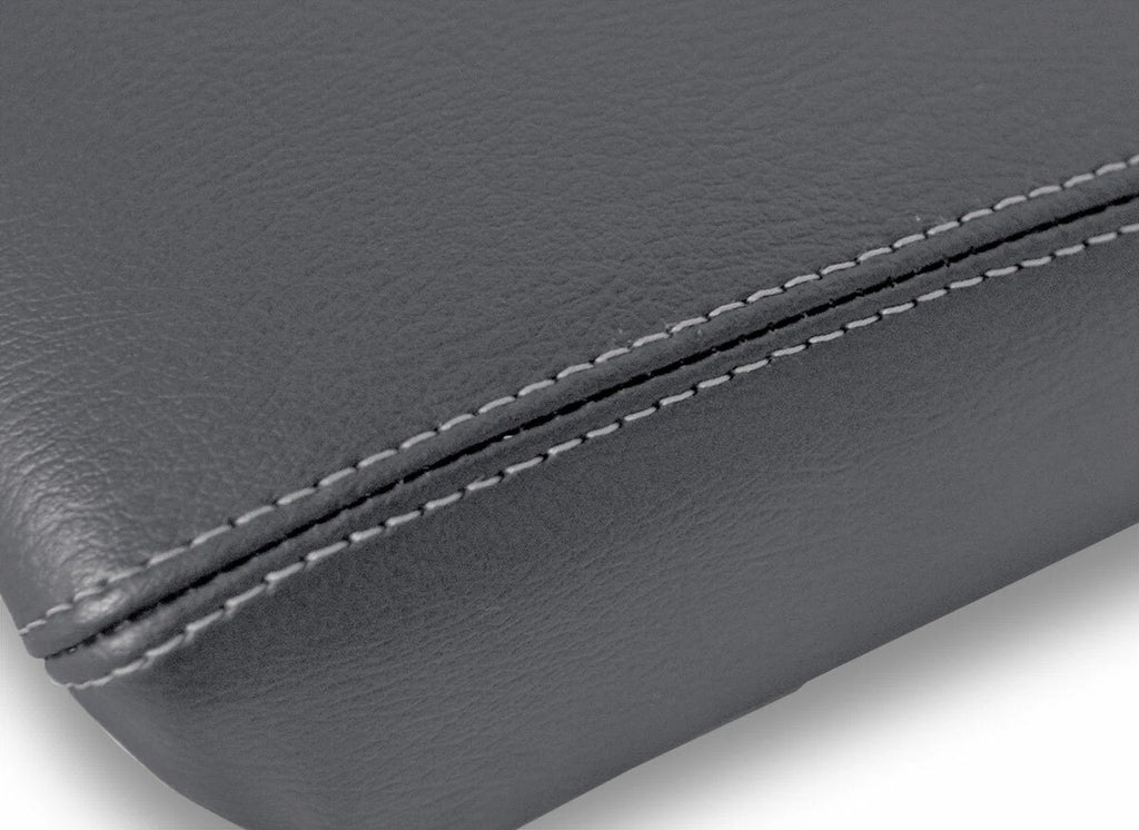 Leather Console Lid Armrest Cover for Suzuki Reno (2008) - Gray