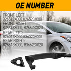 Exterior Door Handle for Hyundai Elantra (2011–2016)