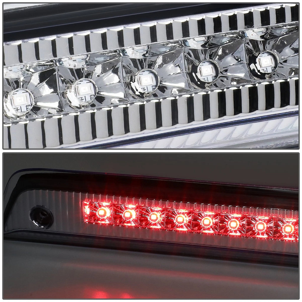 Full LED Third Tail Brake Light for Dodge Journey (2010–2016) Chrome