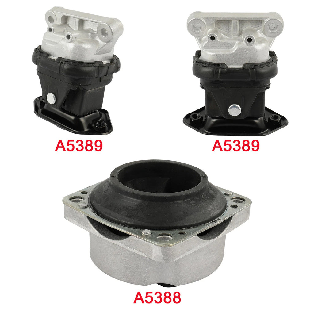 3pcs Engine Motor Mount for Chrysler 300 (2009–2010) Dodge Charger (2009–2010)