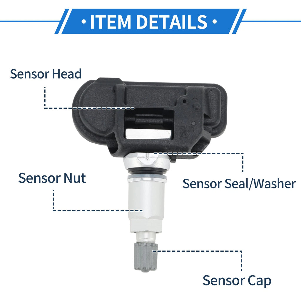 Tire Pressure Sensor No.A0009058504 for Mercedes-Benz W166 GLE250d (2015–2019)