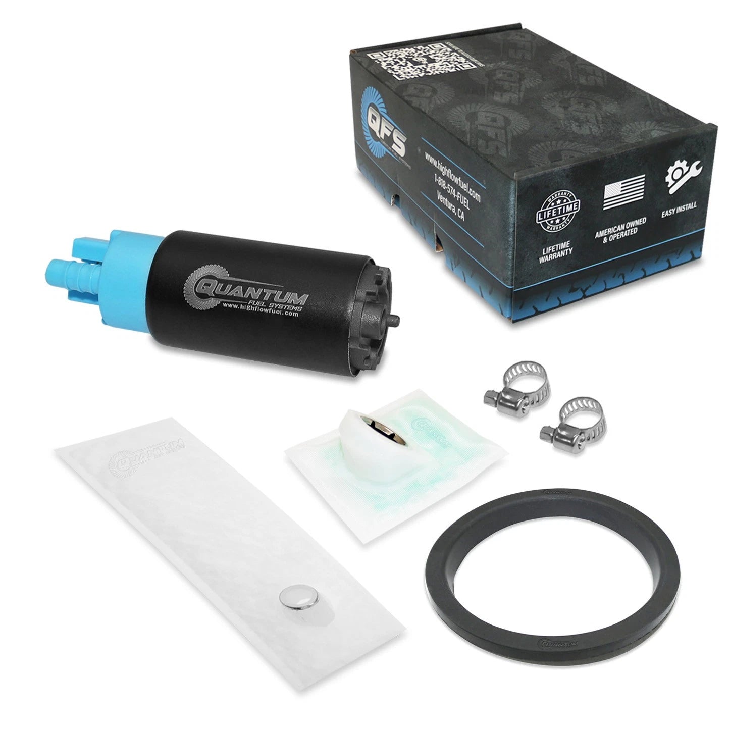 QFS Fuel Pump + Gasket for Ski-Doo V800 GSX/GTX/MX Z (2005–2009)