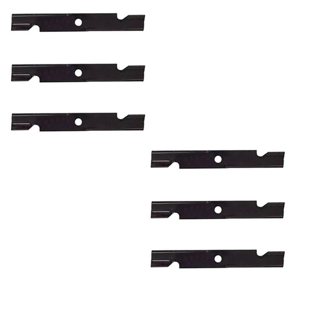 Set of 6 Notched Blades for Toro Titan Z5200 (2000–2023) 140-1242, 109-6873