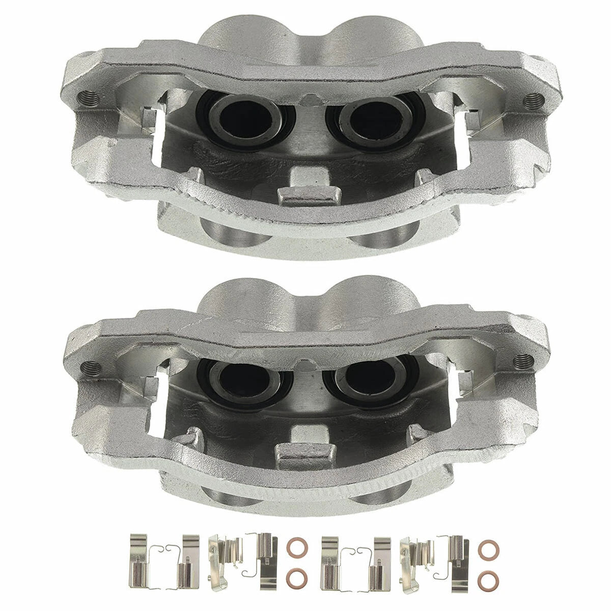 Pair Rear Brake Calipers for Chevrolet Express 3500 GMC Savana (2003–2008)