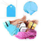 100 Pcs Price Tag Ties for Jewelry Garment Merchandise