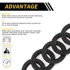 Set of 5 Oil Seal Rotary Shaft Seal NBR Rubber 40x62x5mm