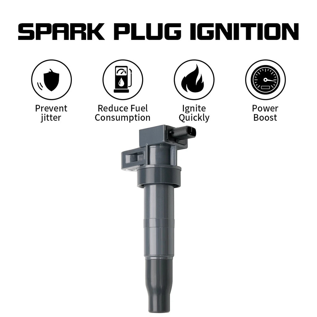 1x Ignition Coil for Hyundai Santa Fe Azera Genesis Veracruz Sonata (2006–2019) UF546