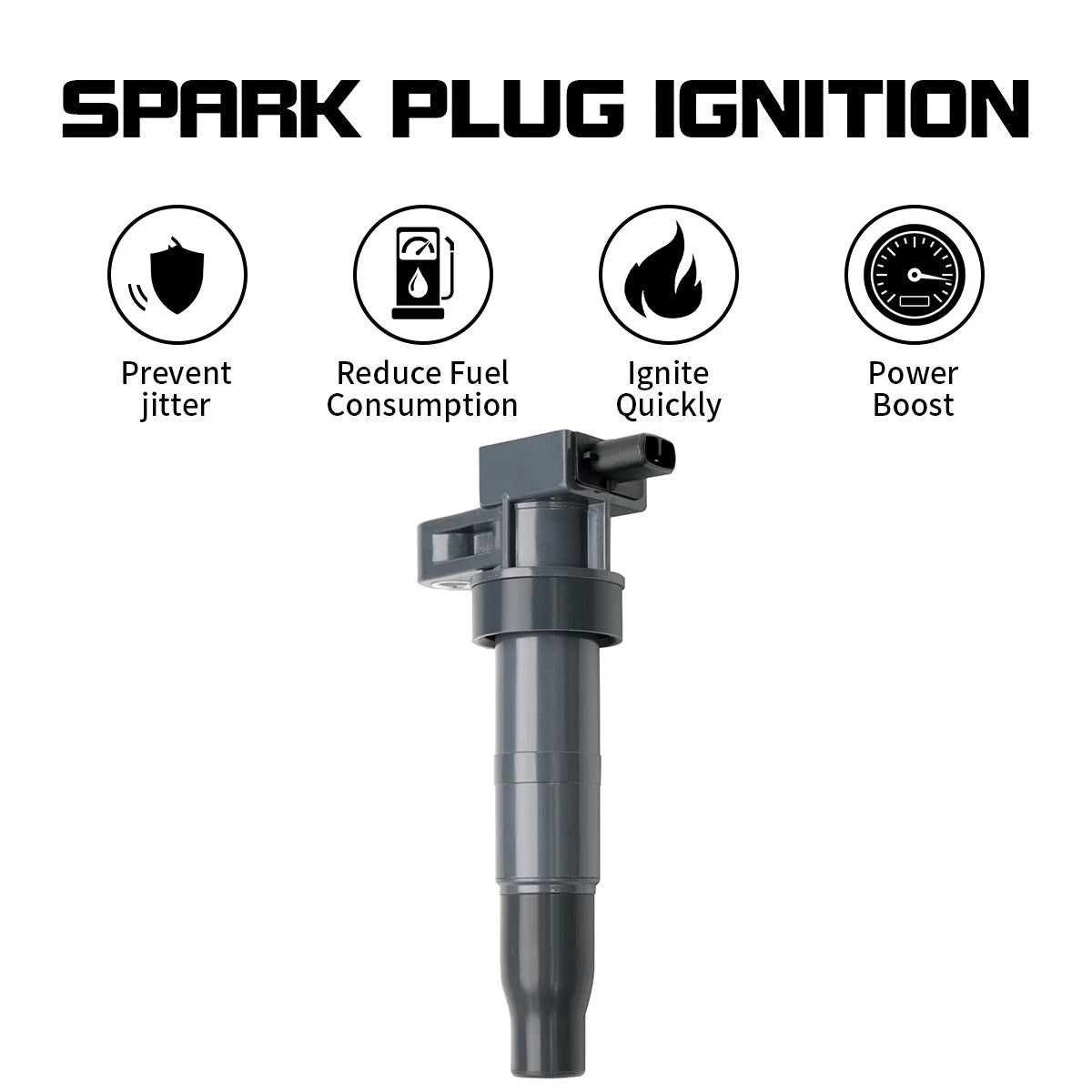 1x Ignition Coil for Hyundai Santa Fe Azera Genesis Veracruz Sonata (2006–2019) UF546