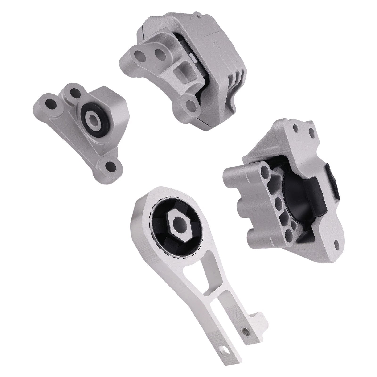 Set of 4 Engine Mounts for Fiat 500X Jeep Renegade 2.4L (2015–2018) 68363755AA