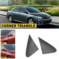 Set of 2 Side Mirror Trim Corner Triangle Fender for Toyota Corolla (2008–2013)